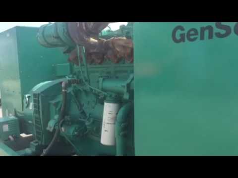 Cummins open skid 350kw generator set for sale in Houston, TX