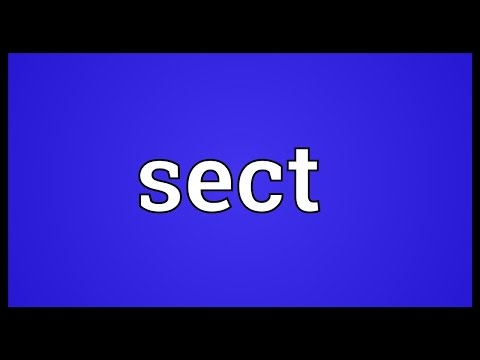 Sect Meaning