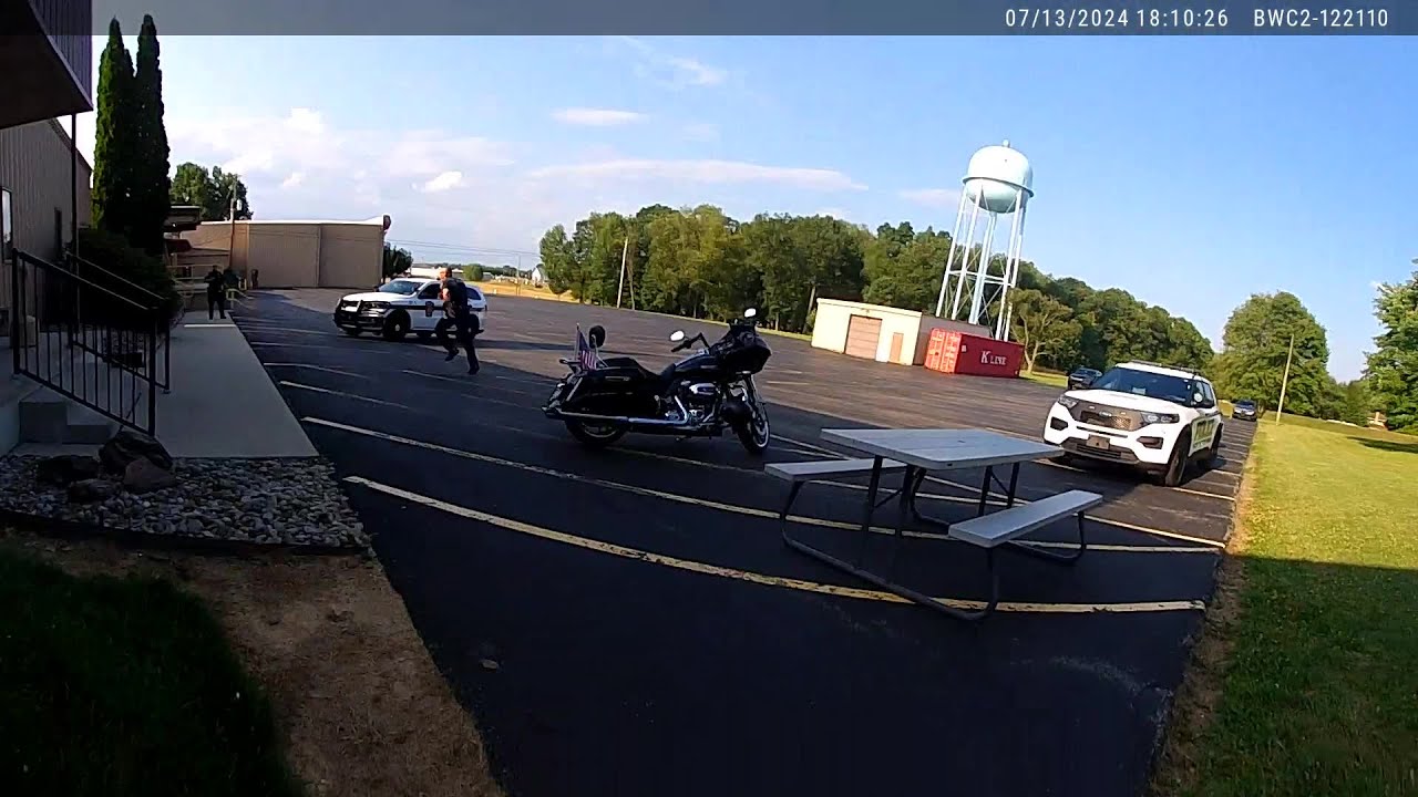 Body Cam: Officer hoisted onto roof before Thomas Crooks opens fire at Trump rally