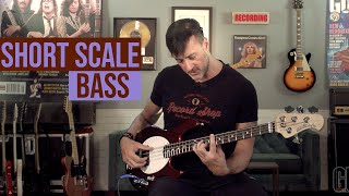 Video thumbnail for Ernie Ball Music Man short-scale StingRay bass demo by Guitar World