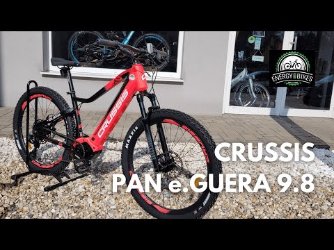CRUSSIS PAN e.GUERA 9.8 novinka roku 2023 s úžasným vzhľadom | ENERGYBIKES