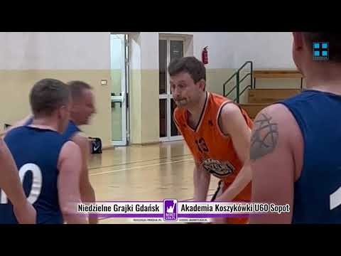 Niedzielne Grajki Gdańsk - Akademia Koszykówki U60 Sopot | Maxibasketball 35+ Play-off Highlights