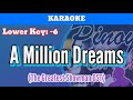 A Million Dreams (Karaoke : Lower Key : -6)