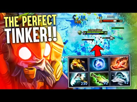 The PERFECT TINKER That No Body Wanna Mess With - Niwt Best Tinker SPAMMER Dota 2