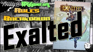 How to Play Exalted (White Wolf, 2001) – White Wolf’s Epic RPG Explained! | Rules Breakdown