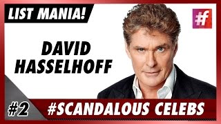 David Hasselhoff  - 5 Scandalous Celebs Who Make Miley Seem Well Behaved!
