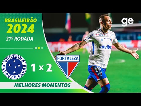 Gols e lances de Cruzeiro x Fortaleza