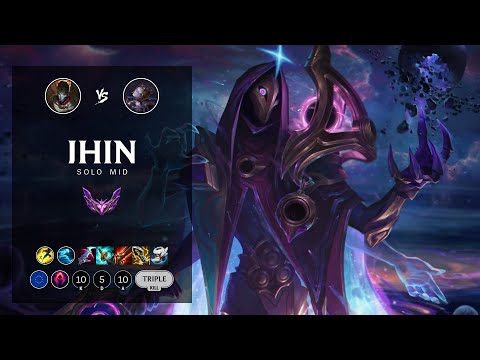 Jhin Mid vs Orianna - EUW Master Patch 12.10