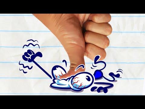 "Bone to Be Wild" | Pencilmation Cartoons!