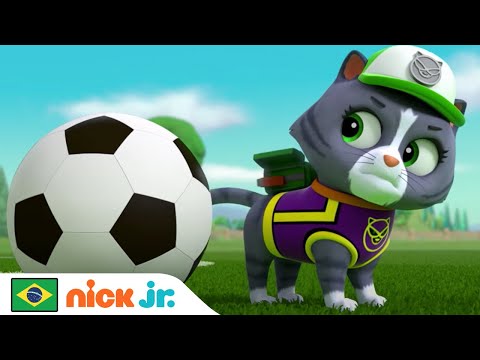 Capa de Patrulha Canina | Patrulha Canina contra o Prefeito Humdinger no Futebol! | Nick Jr. em Português