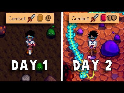 Can I MAX My Stardew Combat Skill in One In-Game Day?