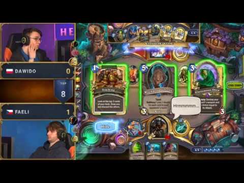 HCT Winter Quarterfinals: Dawido vs Faeli - Dreamhack Hearthstone Sweden 2018 | Day 3 Playoffs