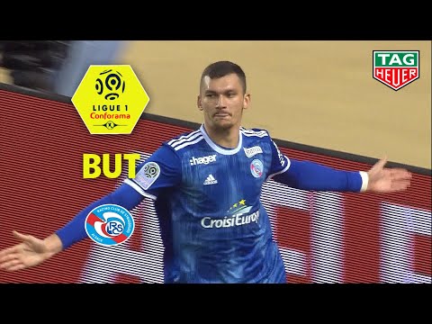 But Ludovic AJORQUE (40') / AS Monaco - RC Strasbourg Alsace (1-3)  (ASM-RCSA)/ 2019-20
