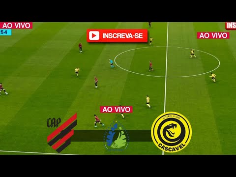 🔴 ATHLETICO PR X CASCAVEL AO VIVO - PES 21 - CAMPEONATO PARANAENSE - CASCAVEL X  ATHLETICO PR