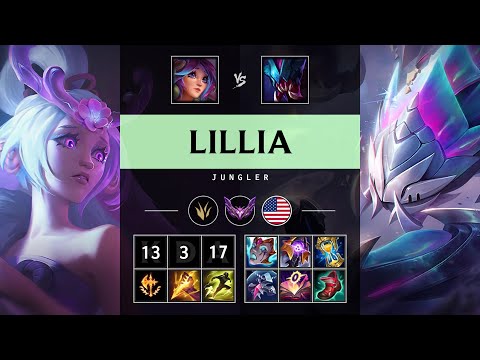 Lillia Jungle vs Rek'Sai - NA Master Patch 25.12