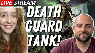 More Death Guard Tank painting!