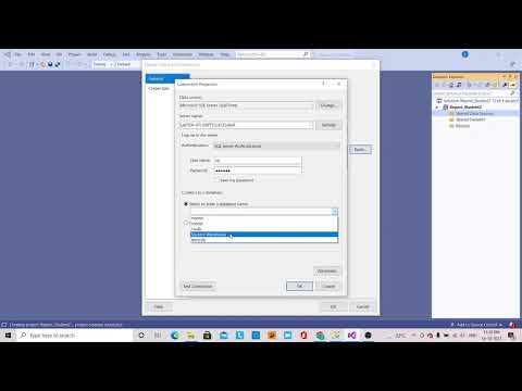 1.SSRS TUTORIAL - CREATING FIRST REPORT - TELUGU .