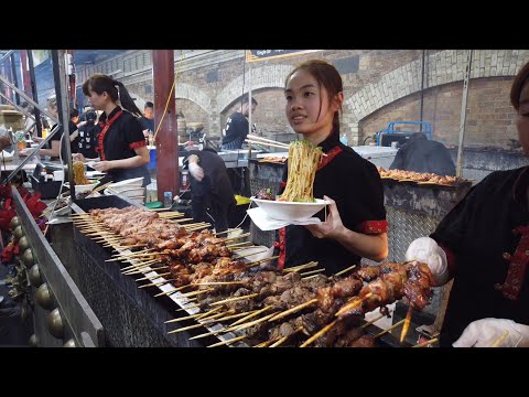 Mercado Noturno de Verão - Comida de rua em Melbourne - Mercado Queen Victoria