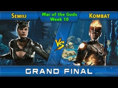 Semiij (Catwoman) Vs Kombat (Firestorm) - Grand Final - Injustice 2 - WOTG S2W10
