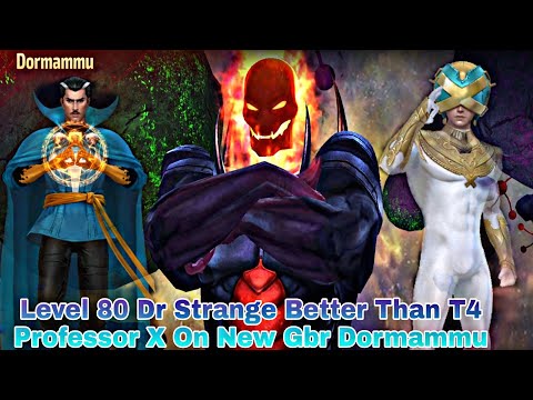 Level 80 Dr Strange Better Than T4 Professor X On New Gbr Dormammu - Marvel Future Fight