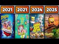ALL SPONGEBOB SQUAREPANTS MOVIES TV SERIES 1999 2026