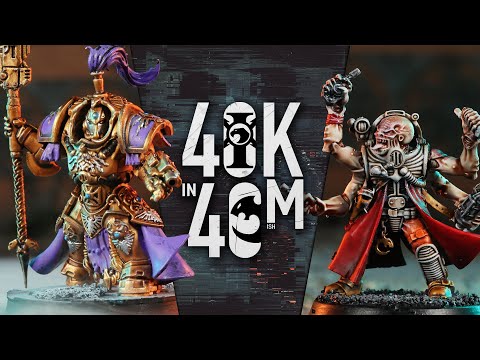 Adeptus Custodes Look to Strike Down a Genestealer Cult Uprising. Warhammer 40k in 40m