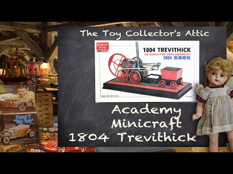 The Worlds First Locomotive in 1:38 scale by Academy Korea - The Trevithick
