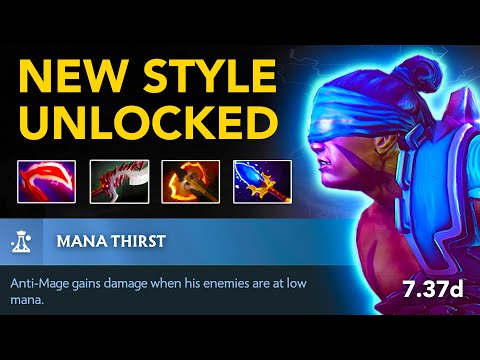 Yatoro ANTI MAGE Carry - Patch 7.37d | Full Gameplay Dota Class
