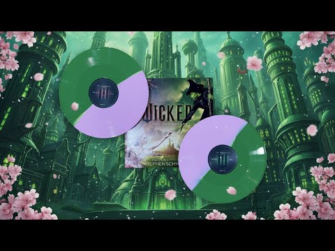 Wicked - The Soundtrack Target exclusive Split pink + green vinyl EP.627