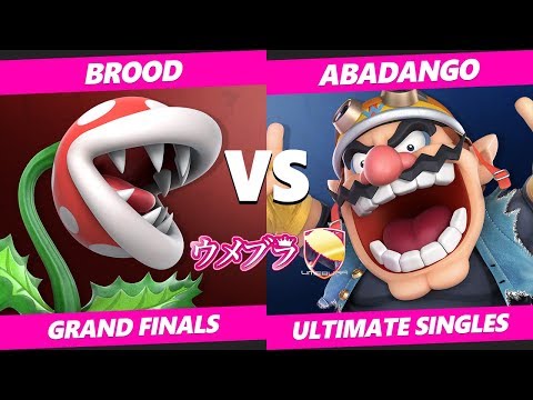 Umebura SP4 SSBU - Brood (PP) Vs. SNB | Abadango (Wario) Smash Ultimate Tournament Grand Finals