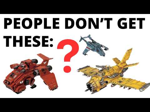Don't Mess Up THESE in Warhammer 40K - Aircraft Rules, Tactics + Balance Problems