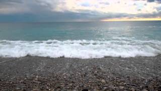 Jenny and I at the rocky beaches of Nice along the French Riviera. DSCN1166 HHT1011