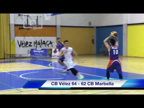 Resumen CB Vélez 64-62 CB Marbella | 28012017