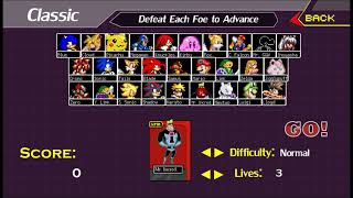 Super Smash Flash 1 All Characters