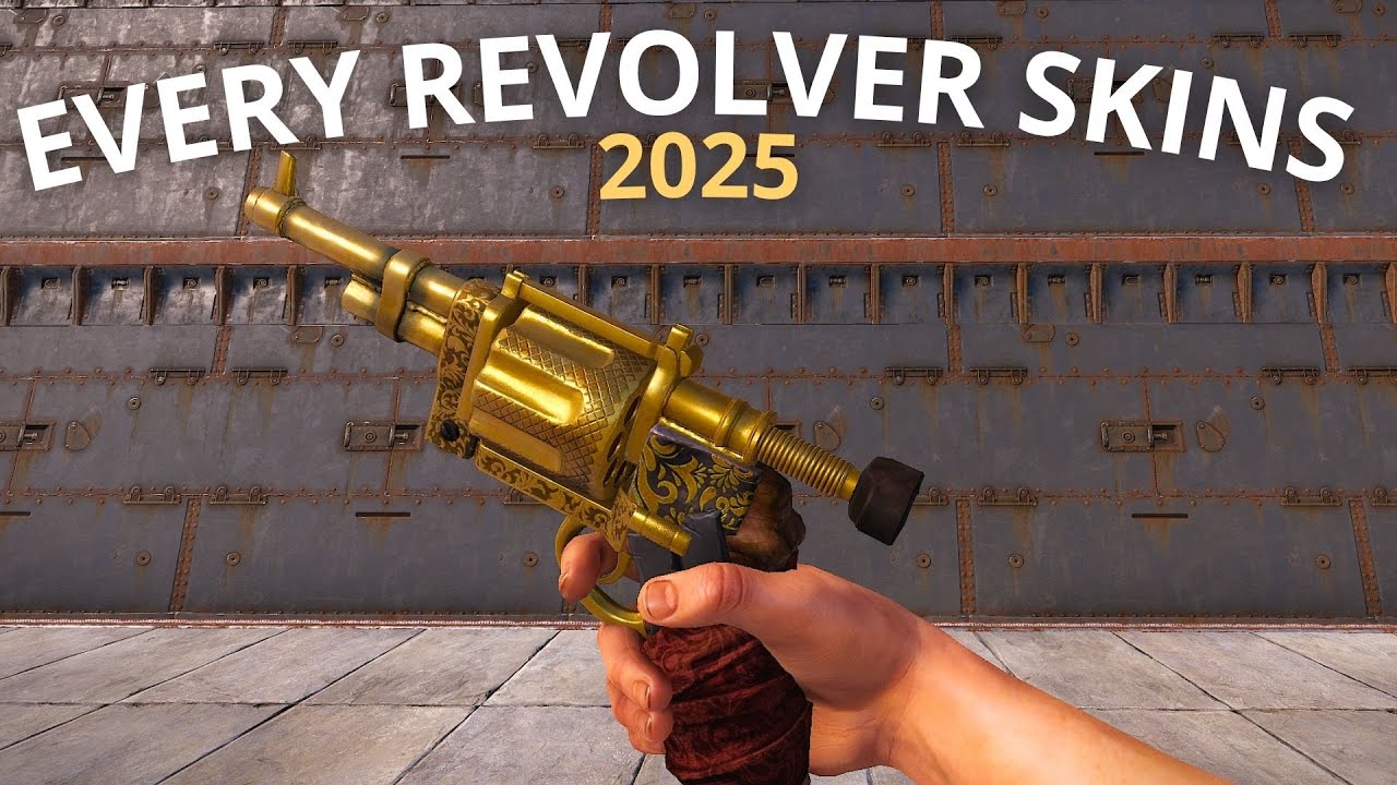 Rust Revolver Skins 2025