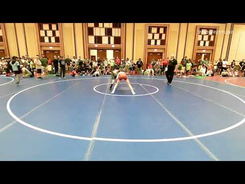 98 Lbs Rr Rnd 1 - Emmitt Henley, Virginia Team Predator Wrestling Club Vs Drew Frye, Bad Karma Wre