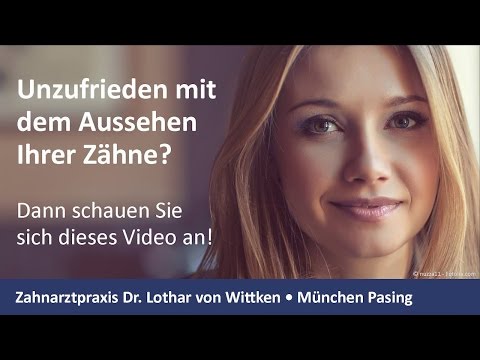 Schöne weiße Zähne München Pasing - Zahnarzt Dr. Lothar von Wittken