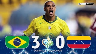 Brasil 3 x 0 Venezuela ● 2006 World Cup Qualifiers Extended Goals & Highlights HD