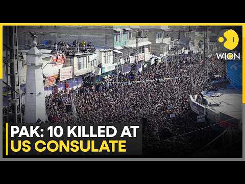 Pakistan: 10 Dead in Karachi Protest Outside US Consulate Following Khamenei’s Death | WION