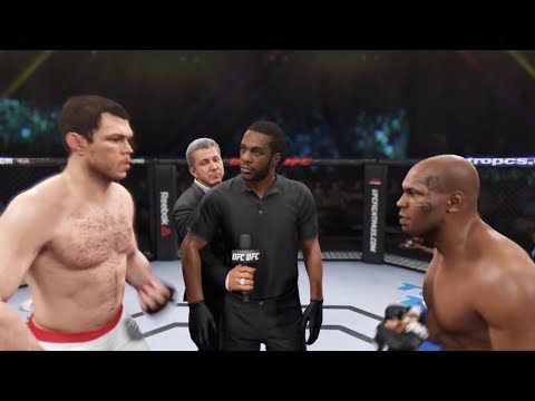Forrest Griffin vs. Mike Tyson (EA Sports UFC 2) - CPU vs. CPU 🥊