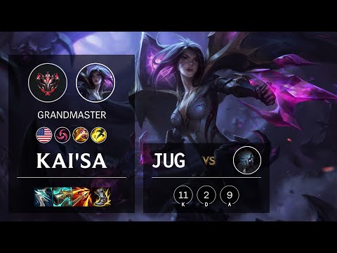 Kai'Sa Jungle vs Kindred - NA Grandmaster Patch 11.8