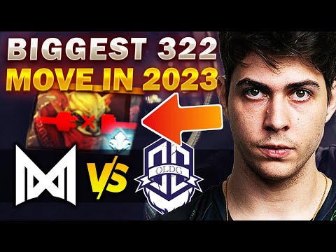 BIGGEST 322 MOVE IN 2023 - Aramis leaving game - 5v4 NIGMA vs OLD G - DPC 2023