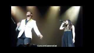 JOSHUA LEDET &amp; JESSICA SANCHEZ &quot;I Knew You Were Waiting For Me&quot; 9/11/12 Milwaukee, WI