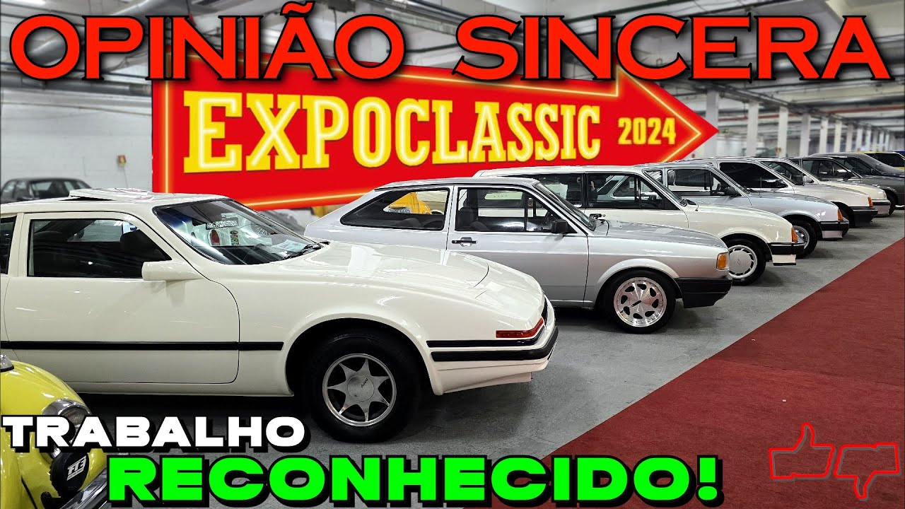TRABALHO duro, esforço RECONHECIDO! Miura 787 e outros CARROS na Expoclassic 2024: Valeu a pena!