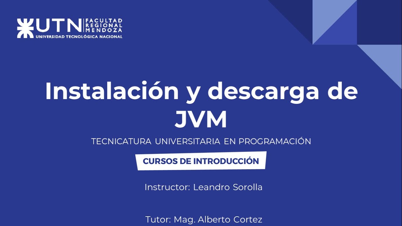 Instalación Máquina Virtual de Java