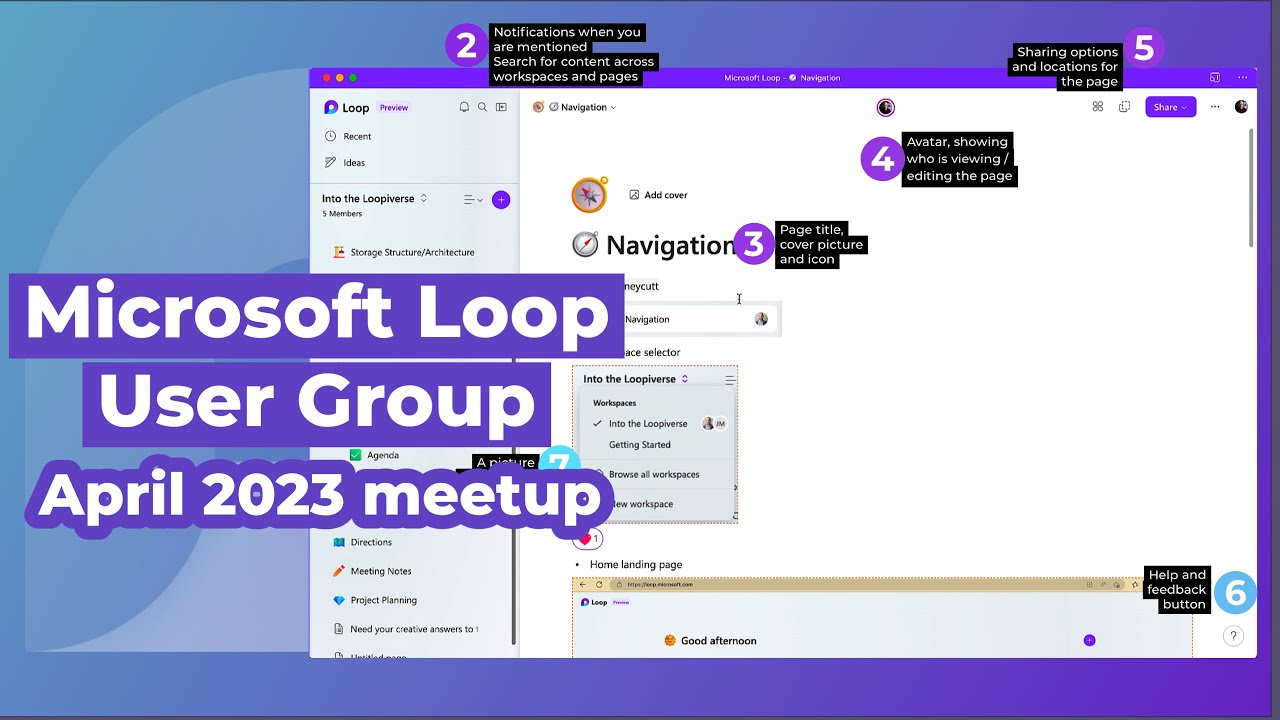 First Impressions of Microsoft Loop | Microsoft Loop User Group April 2023