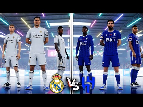 FIFA VOLTA 26 - RONALDO, MESSI, MBAPPE, HAALAND, DEMBELE ALL STARS | REAL MADRID vs AL HILAL