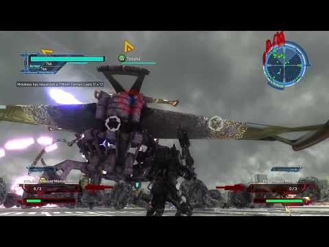 Earth Defense Force 5 - BLIND HARD Difficulty Let's Play Part 6 - Daddy Long Legs