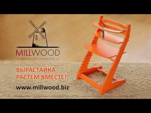 Миниатюра изображения товара Стул детский Millwood Вырастайка 2 СДН-3 Кат 4.12 (серый)