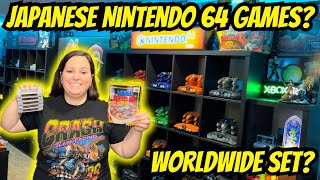 COMPLETING A WORLD WIDE Nintendo 64 Set! I Found More Japanese GAMES!